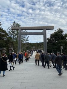 宇治橋の鳥居